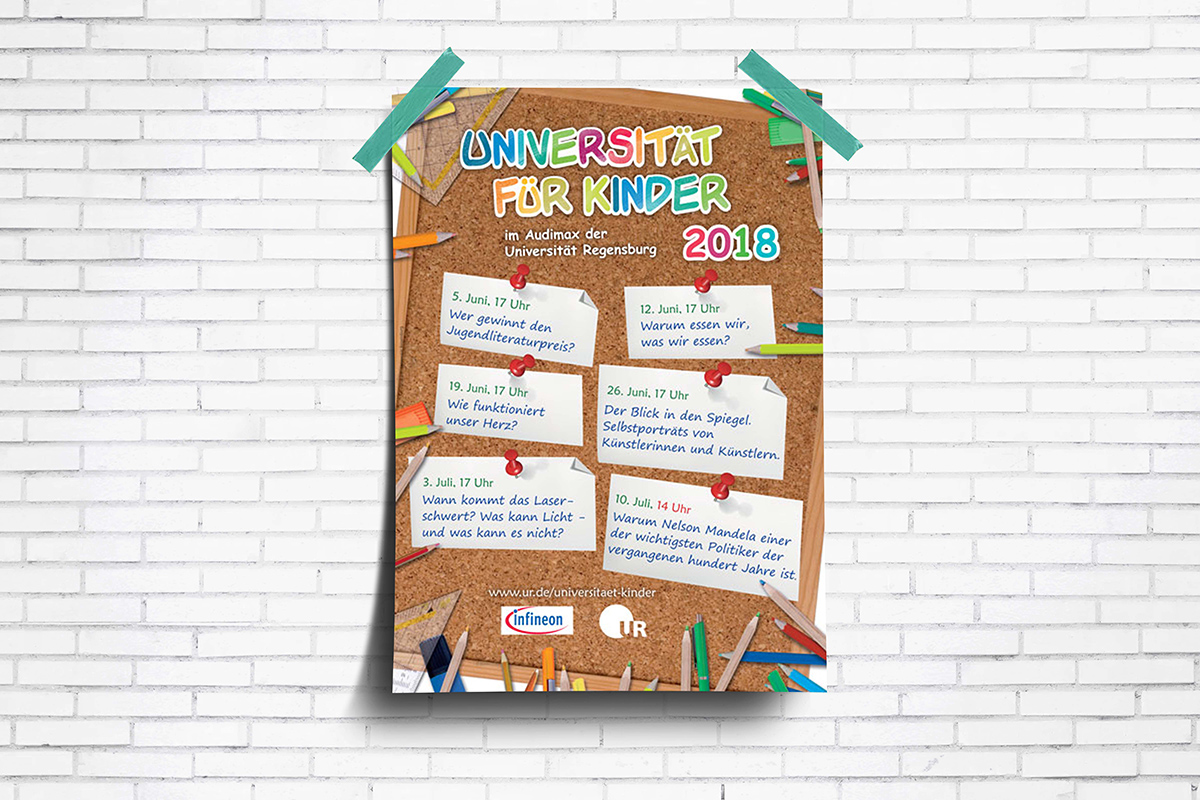 Poster, Kinder-Uni